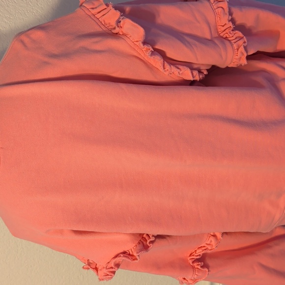 Pink Ruffle Sweatshirt - Picture 4 of 6